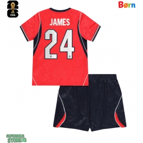 England Reece James #24 Replika Babytøj Udebanesæt Børn VM 2026 Kortærmet (+ Korte bukser)